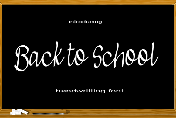 Back to School Font for Branding That Feels Fresh and Friendly