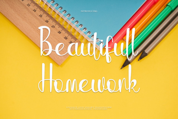 Beautifull Homework for Web Design Projects