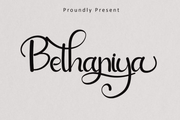Bethaniya: A Handwritten Font for Modern Campaigns