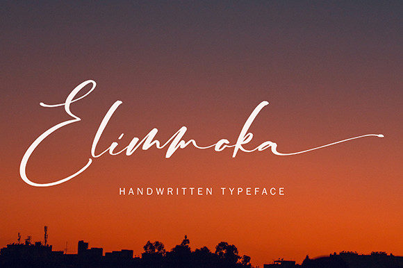 Elimmoka: A Graceful Script Font for Branding Projects