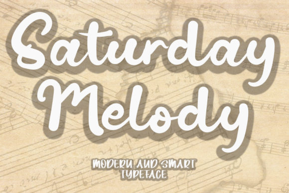 Enhance Your Brand with Saturday Melody Font