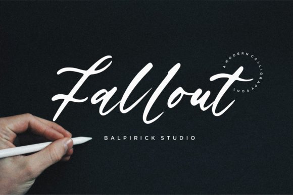 Fallout Font for Handmade Creations