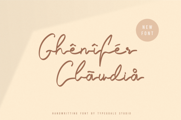 Ghenifer Claudia Font for Business Branding