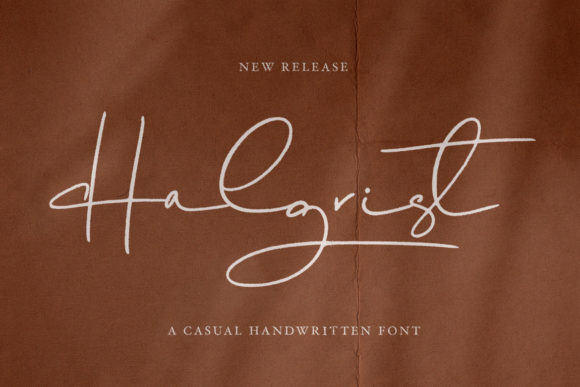 Halgrist: A Handwritten Font That Elevates Web Design