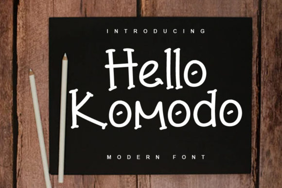 Hello Komodo: A Handwritten Font That Elevates Branding