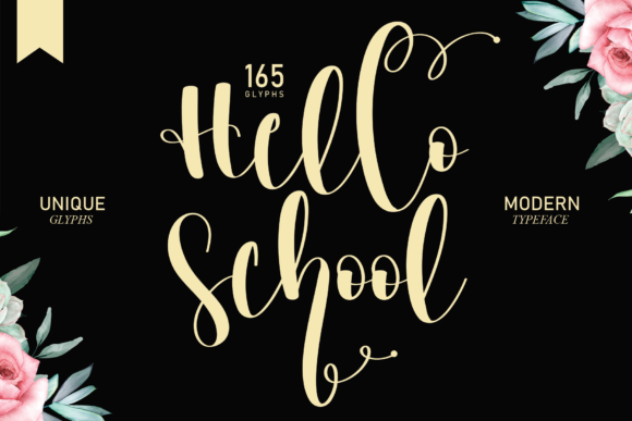 Hello School: A Handwritten Font That Elevates Digital Design