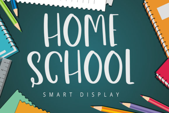 Home School Font for Web Design Projects
