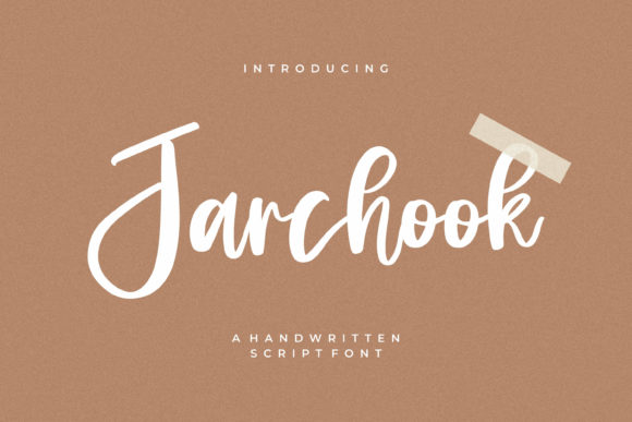 Jarchook: A Stylish Script Font for Modern Editorial Design