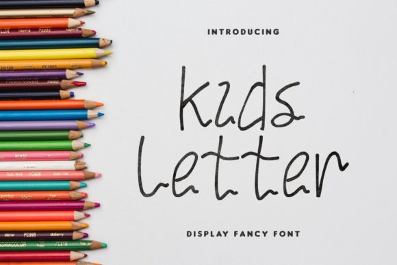 Kids Letter: A Handwritten Font for Engaging Brand Content