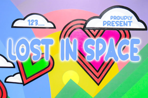 Lost in Space Font for Web Design