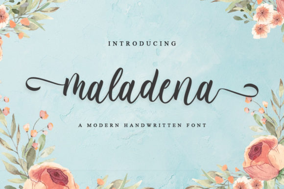 Maladena: A Script Font That Elevates Web Design