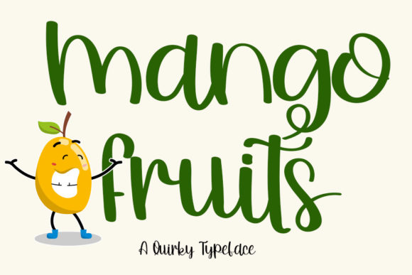 Mango Fruits Font Review: A Stylish Script for Branding Projects