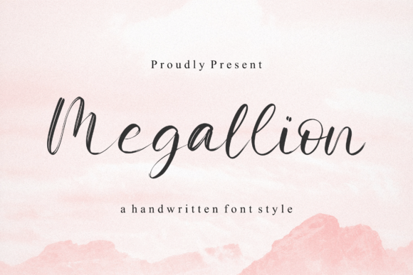 Megallion: A Handwritten Font for Professional Branding