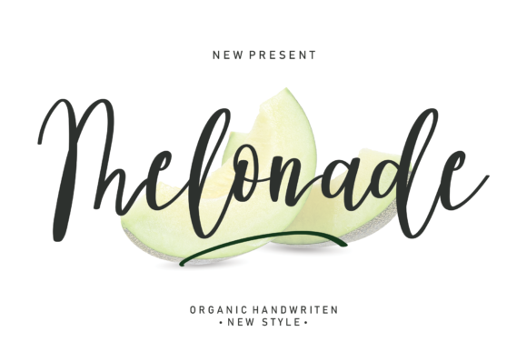 Melonade Handwritten Font for Craft Creations