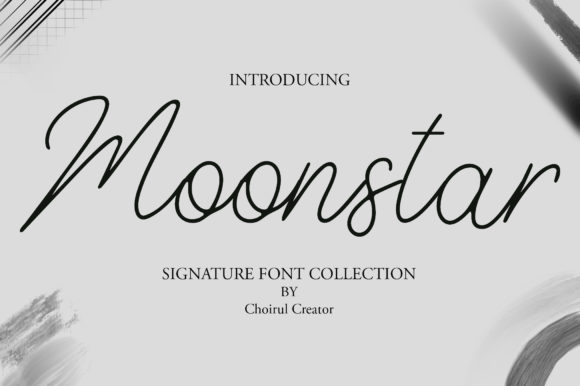 Moonstar: A Handwritten Font That Elevates Handmade Creations