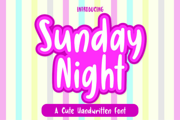 Sunday Night Script Font Review
