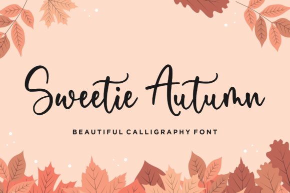 Sweetie Autumn Font for Handmade Creations