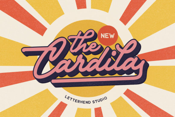 The Cardila: A Script Font for Modern Branding