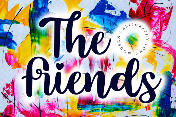 The Friends: A Handwritten Font That Brings Creativity to Life
