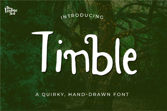 Tinble: A Handwritten Font for Creative Craft Projects